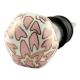 Pink Hexagon Small Ceramic Wine Stopper